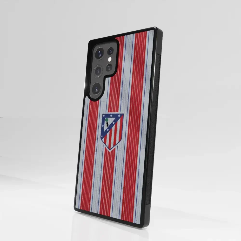 Atletico Madrid Official 3D Phone Case Design Retro Shirt - Image 112