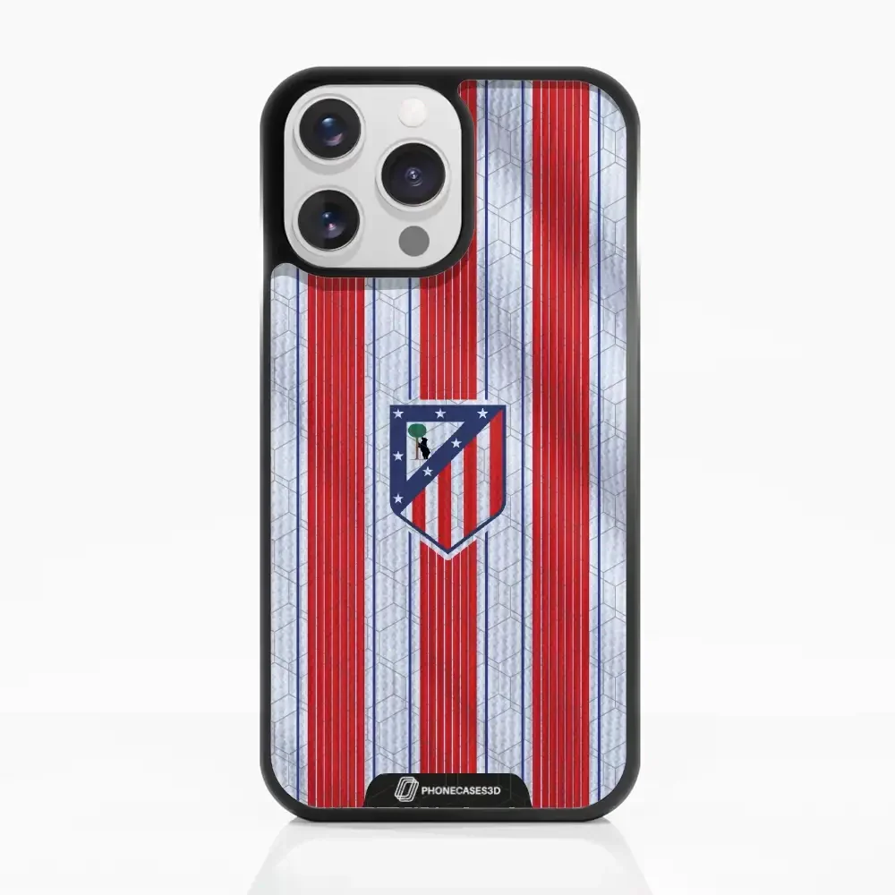 Atletico Madrid Official 3D Phone Case Design Retro Shirt - Image 15