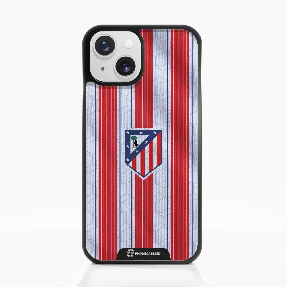 Atletico Madrid Official 3D Phone Case Design Retro Shirt - Image 17
