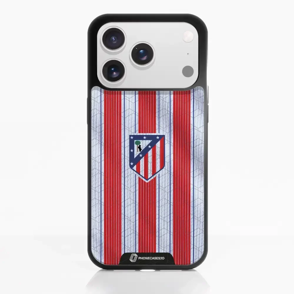 Atletico Madrid Official 3D Phone Case Design Retro Shirt - Image 26