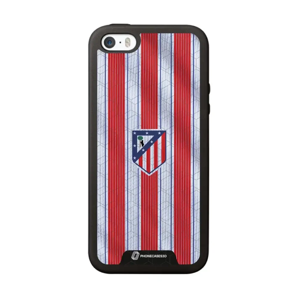 Atletico Madrid Official 3D Phone Case Design Retro Shirt - Image 28