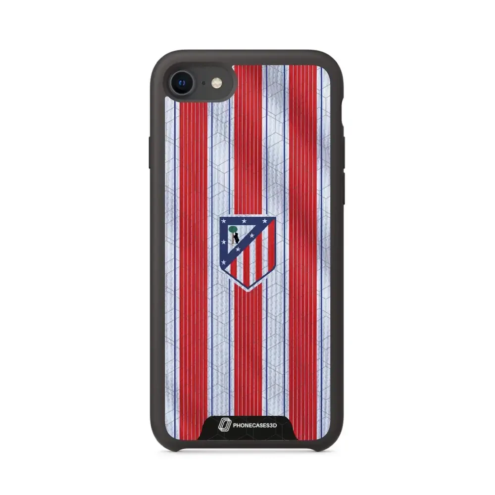 Atletico Madrid Official 3D Phone Case Design Retro Shirt - Image 32