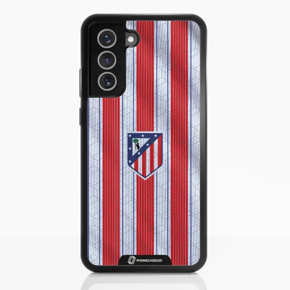 Atletico Madrid Official 3D Phone Case Design Retro Shirt - Image 50