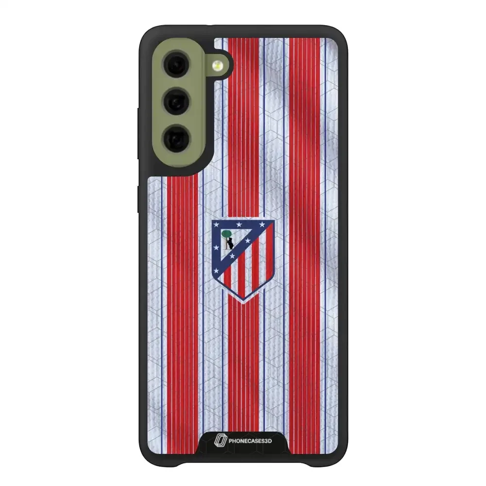 Atletico Madrid Official 3D Phone Case Design Retro Shirt - Image 51