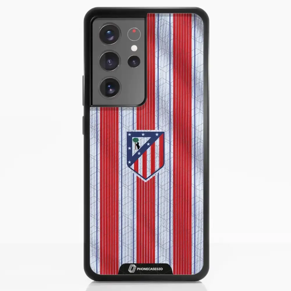 Atletico Madrid Official 3D Phone Case Design Retro Shirt - Image 53