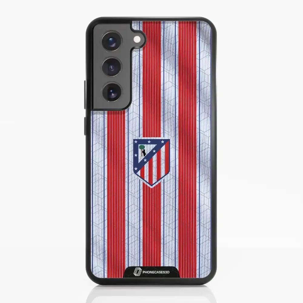 Atletico Madrid Official 3D Phone Case Design Retro Shirt - Image 54