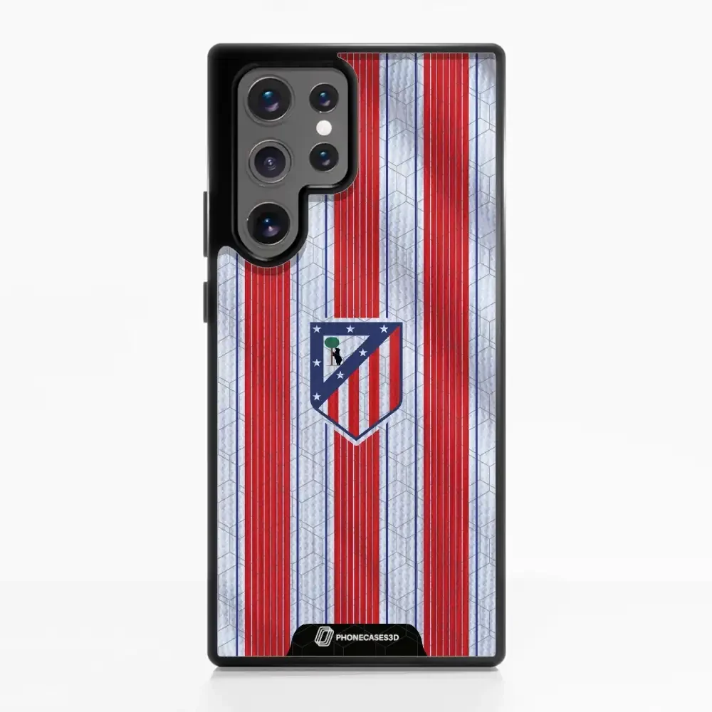 Atletico Madrid Official 3D Phone Case Design Retro Shirt - Image 56