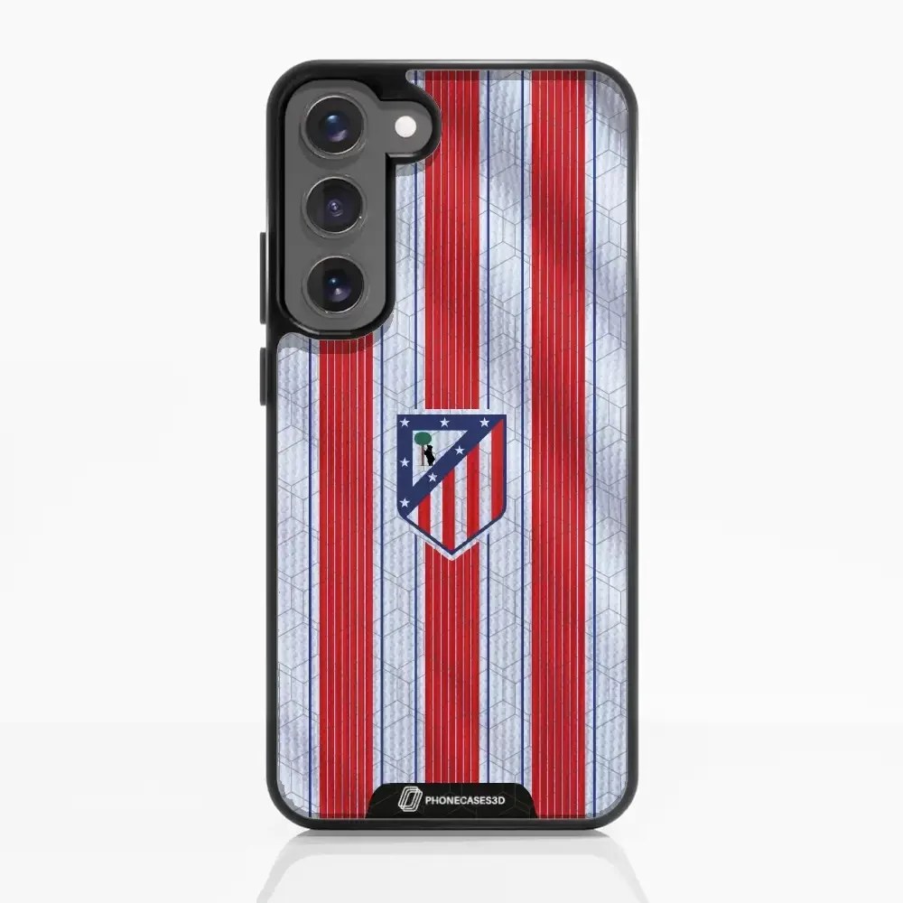 Atletico Madrid Official 3D Phone Case Design Retro Shirt - Image 57