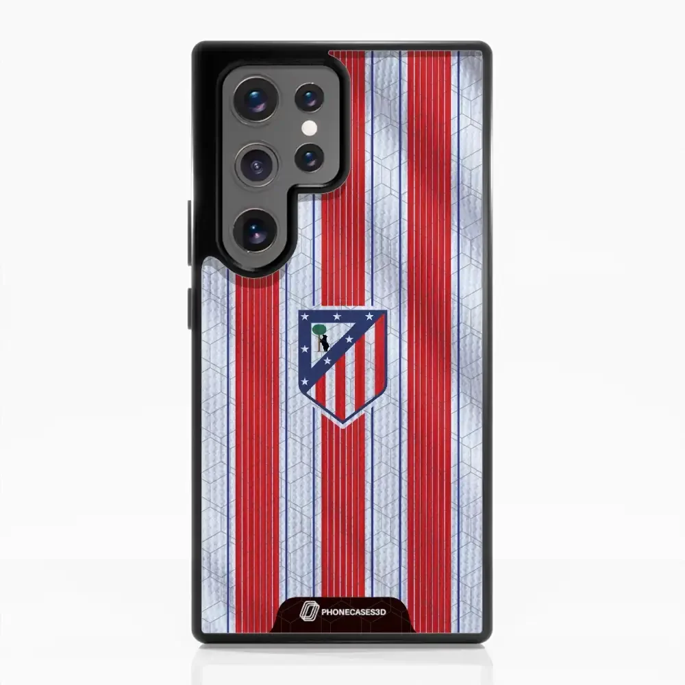 Atletico Madrid Official 3D Phone Case Design Retro Shirt - Image 66