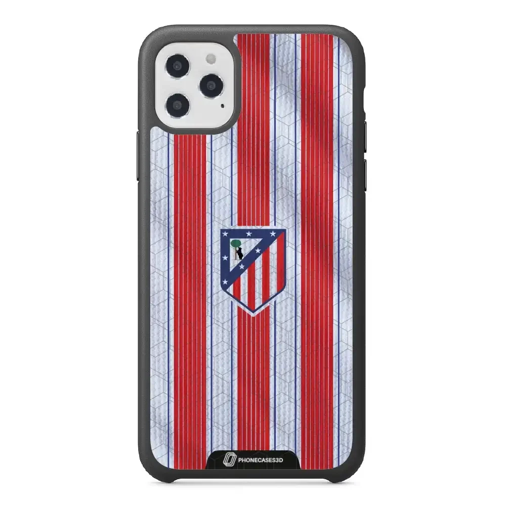 Atletico Madrid Official 3D Phone Case Design Retro Shirt - Image 7