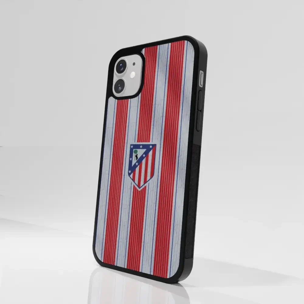 Atletico Madrid Official 3D Phone Case Design Retro Shirt - Image 76