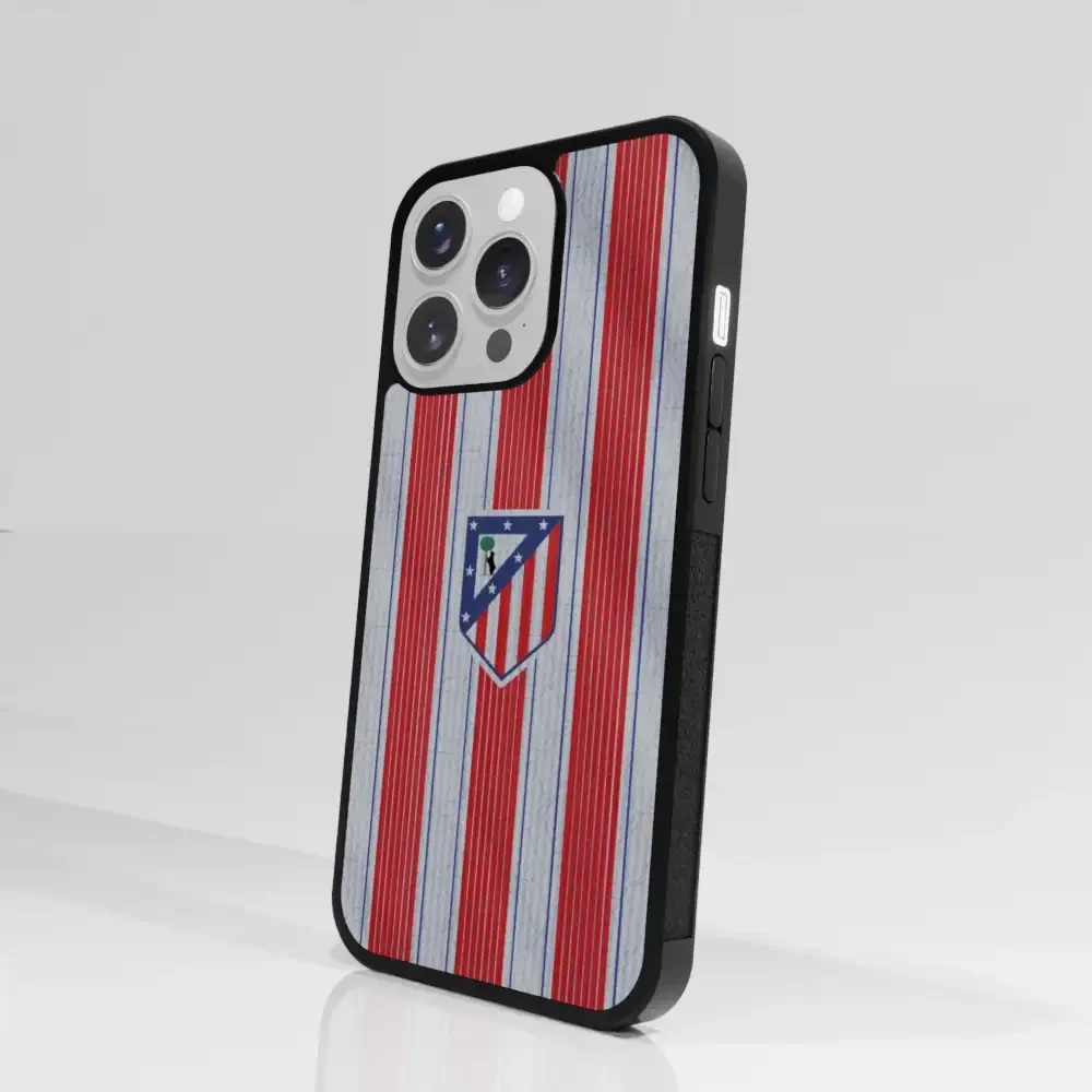 Atletico Madrid Official 3D Phone Case Design Retro Shirt - Image 85