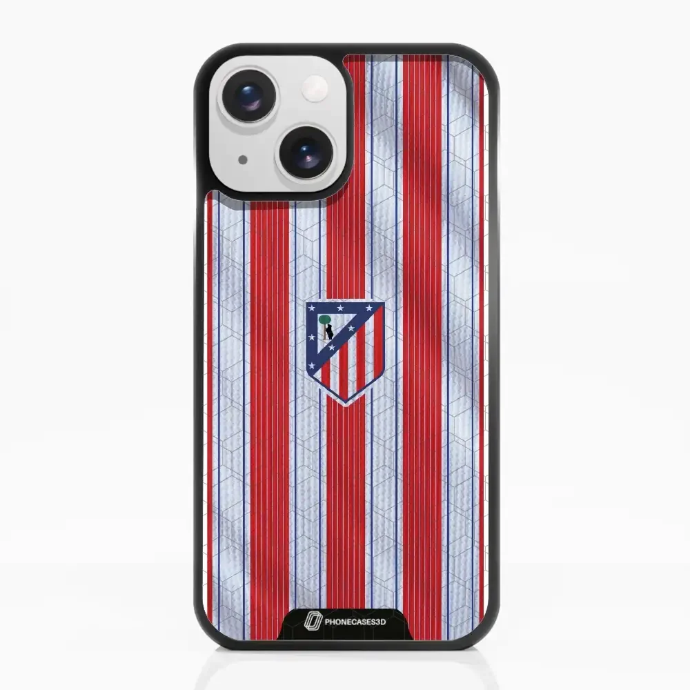 Atletico Madrid Official 3D Phone Case Design Retro Shirt - Image 9