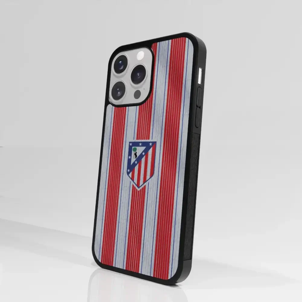 Atletico Madrid Official 3D Phone Case Design Retro Shirt - Image 90