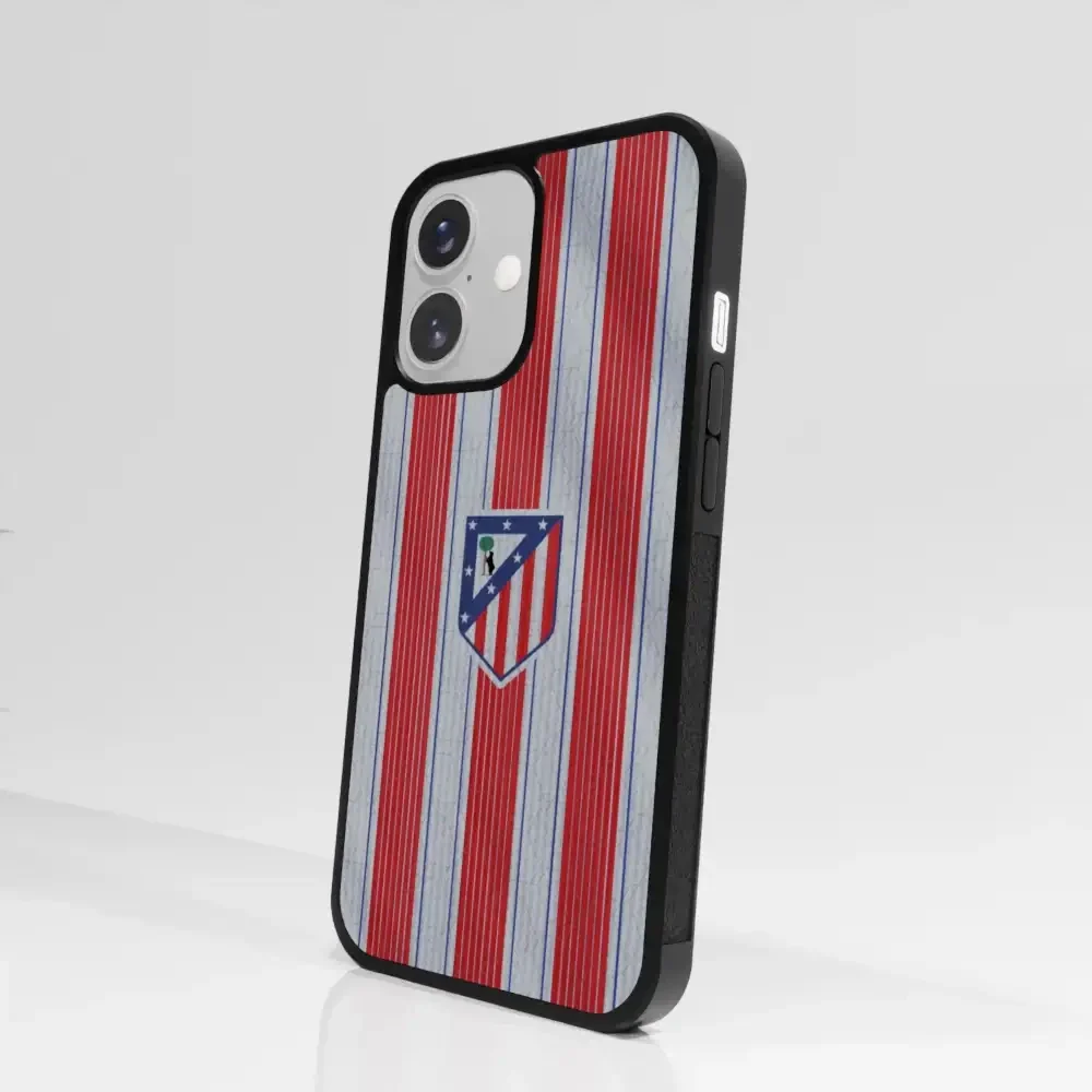 Atletico Madrid Official 3D Phone Case Design Retro Shirt - Image 95