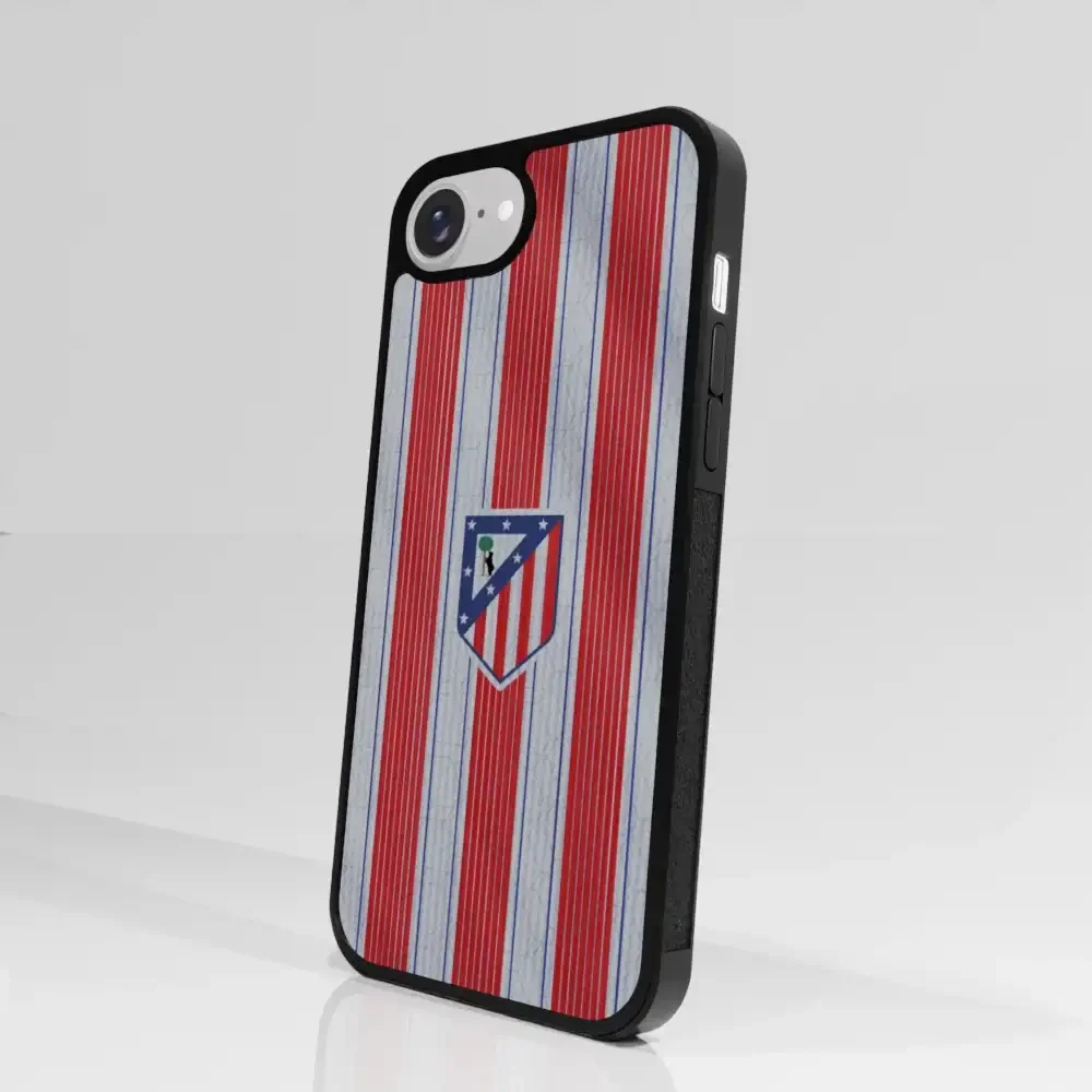 Atletico Madrid Official 3D Phone Case Design Retro Shirt - Image 96