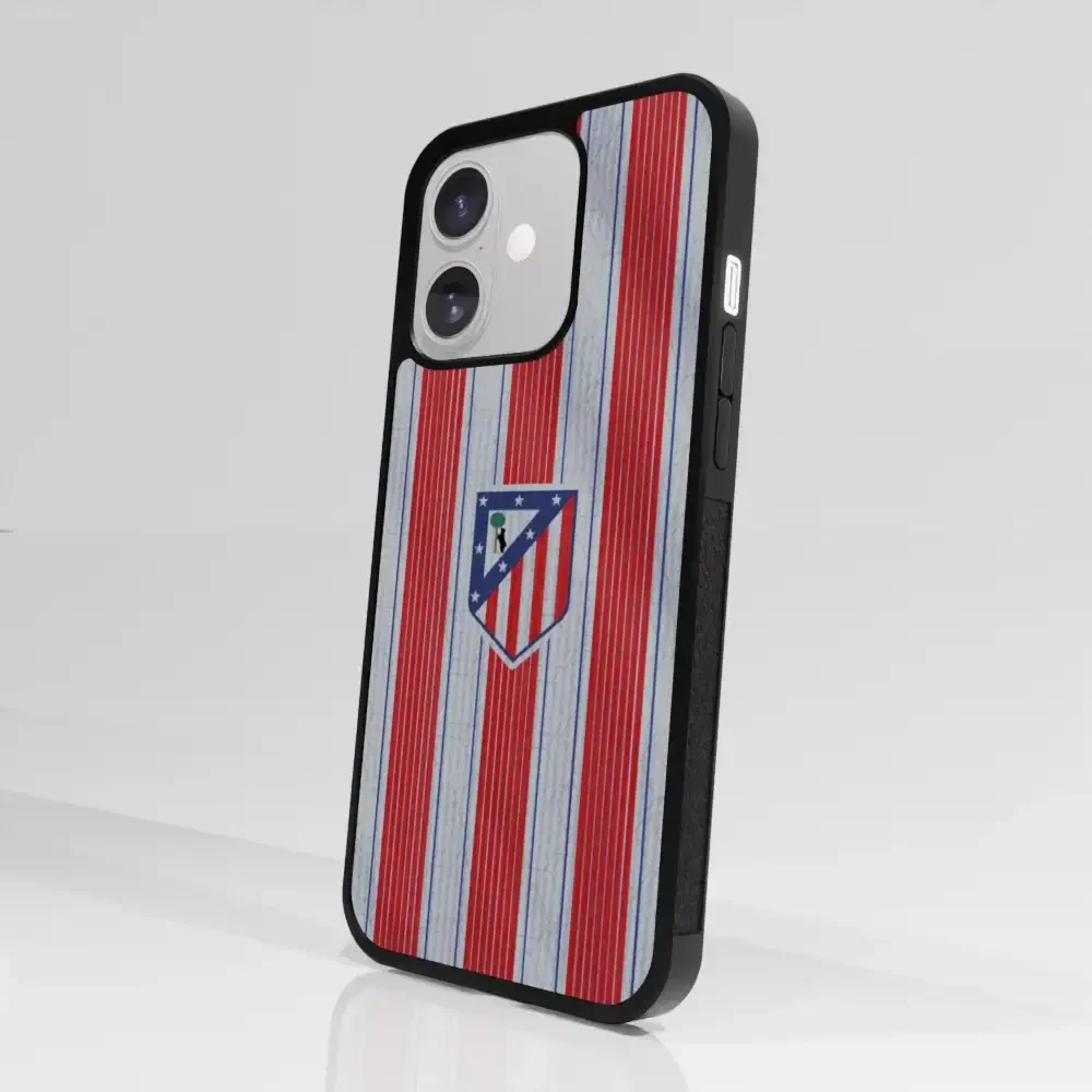 Atletico Madrid Official 3D Phone Case Design Retro Shirt - Image 99