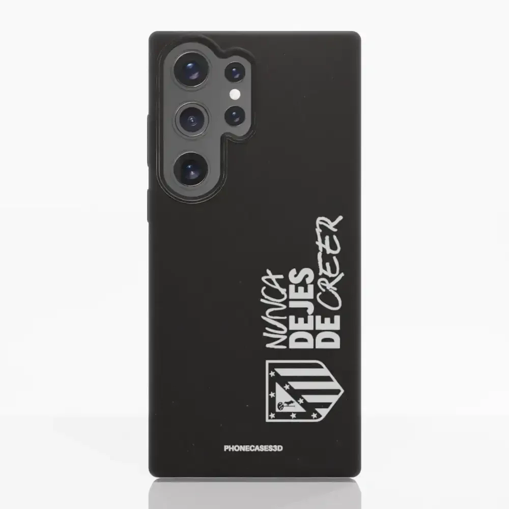 Atletico Madrid Official Compostable Phone Case Design Vertical Slogan - Image 36