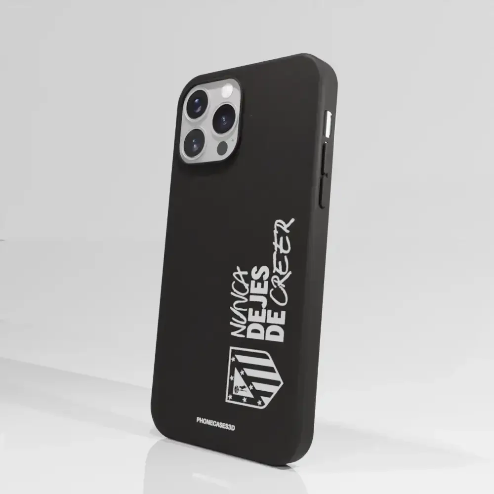Atletico Madrid Official Compostable Phone Case Design Vertical Slogan - Image 58