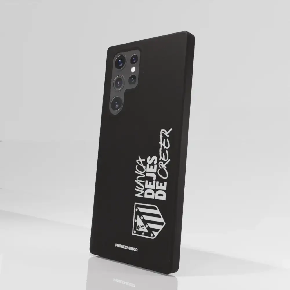 Atletico Madrid Official Compostable Phone Case Design Vertical Slogan - Image 76