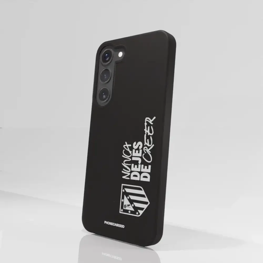 Atletico Madrid Official Compostable Phone Case Design Vertical Slogan - Image 78