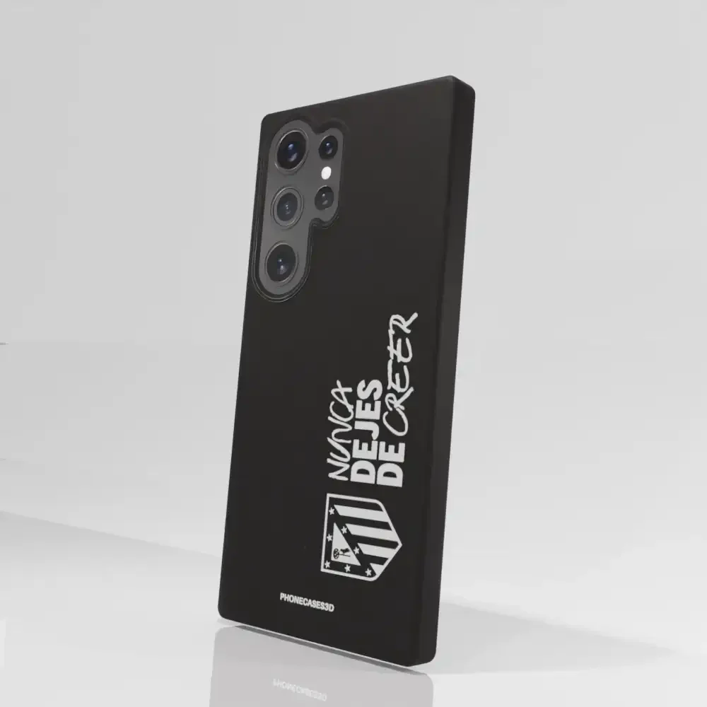 Atletico Madrid Official Compostable Phone Case Design Vertical Slogan - Image 79