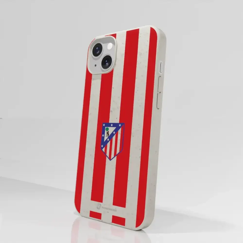 Atletico Madrid Official Compostable Phone Case Home Jersey Crest - Image 59