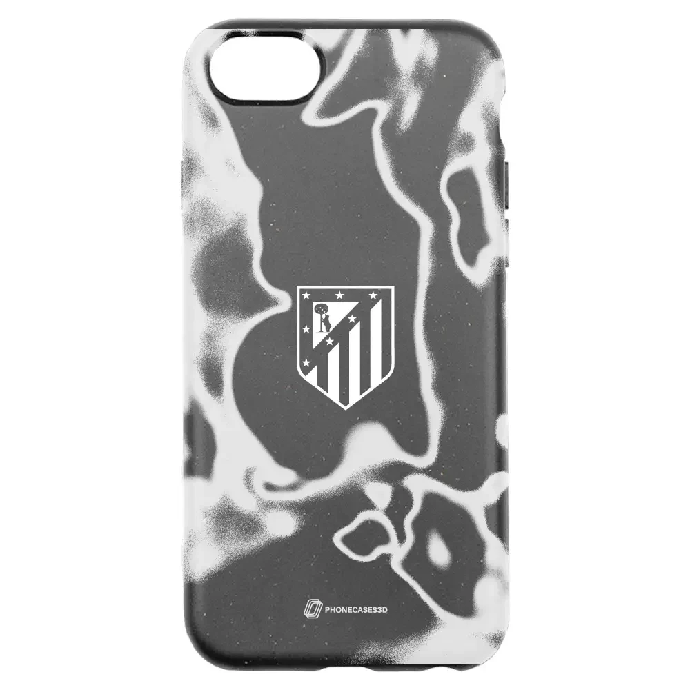 Atletico Madrid Official Compostable Phone Case Tie Dye Grey - Image 25