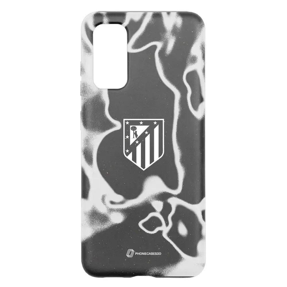 Atletico Madrid Official Compostable Phone Case Tie Dye Grey - Image 26