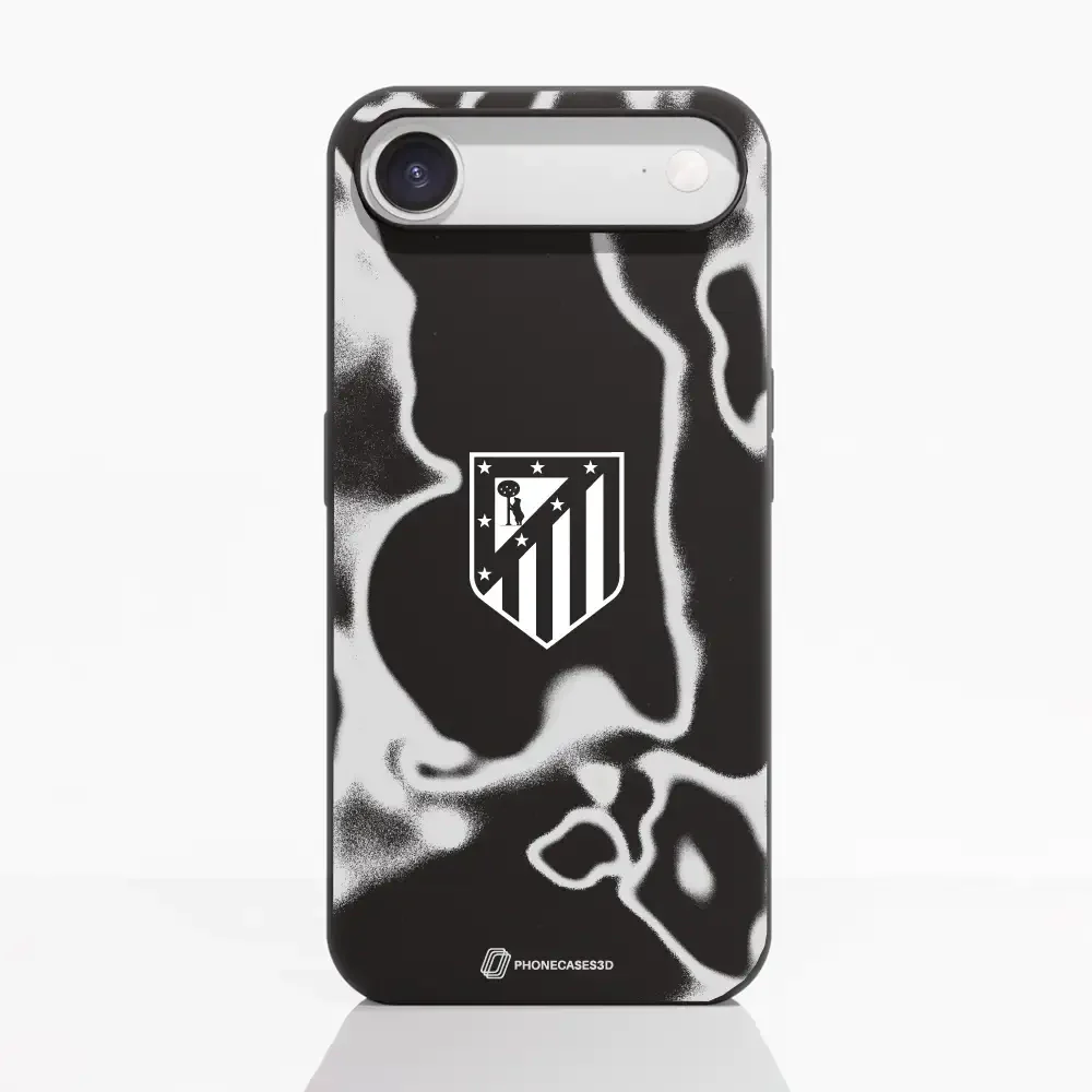 Atletico Madrid Official Compostable Phone Case Tie Dye Grey - Image 84
