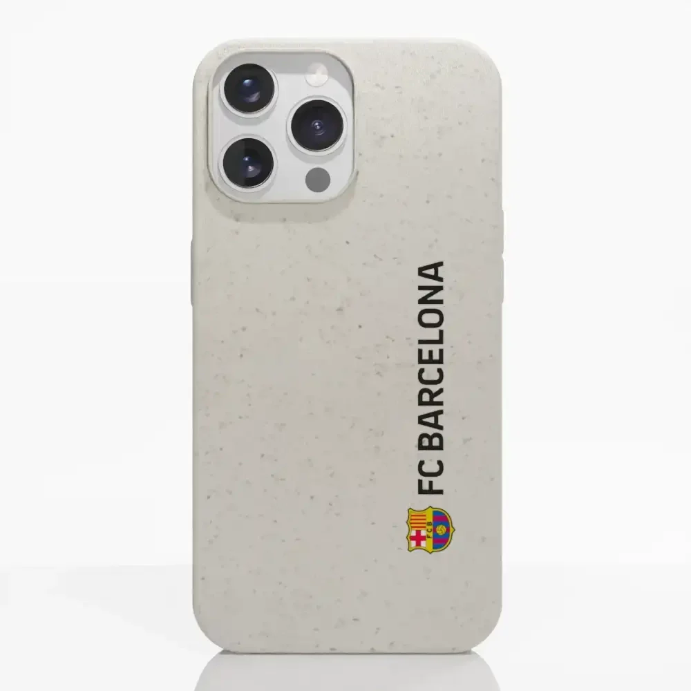 FC Barcelona Official White Compostable Phone Case Design Vertical - Image 12