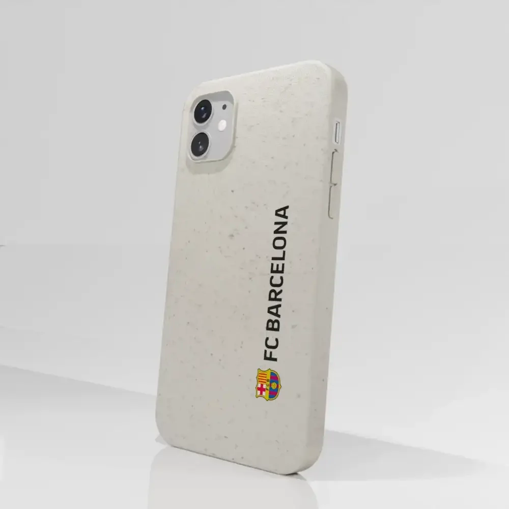 FC Barcelona Official White Compostable Phone Case Design Vertical - Image 45