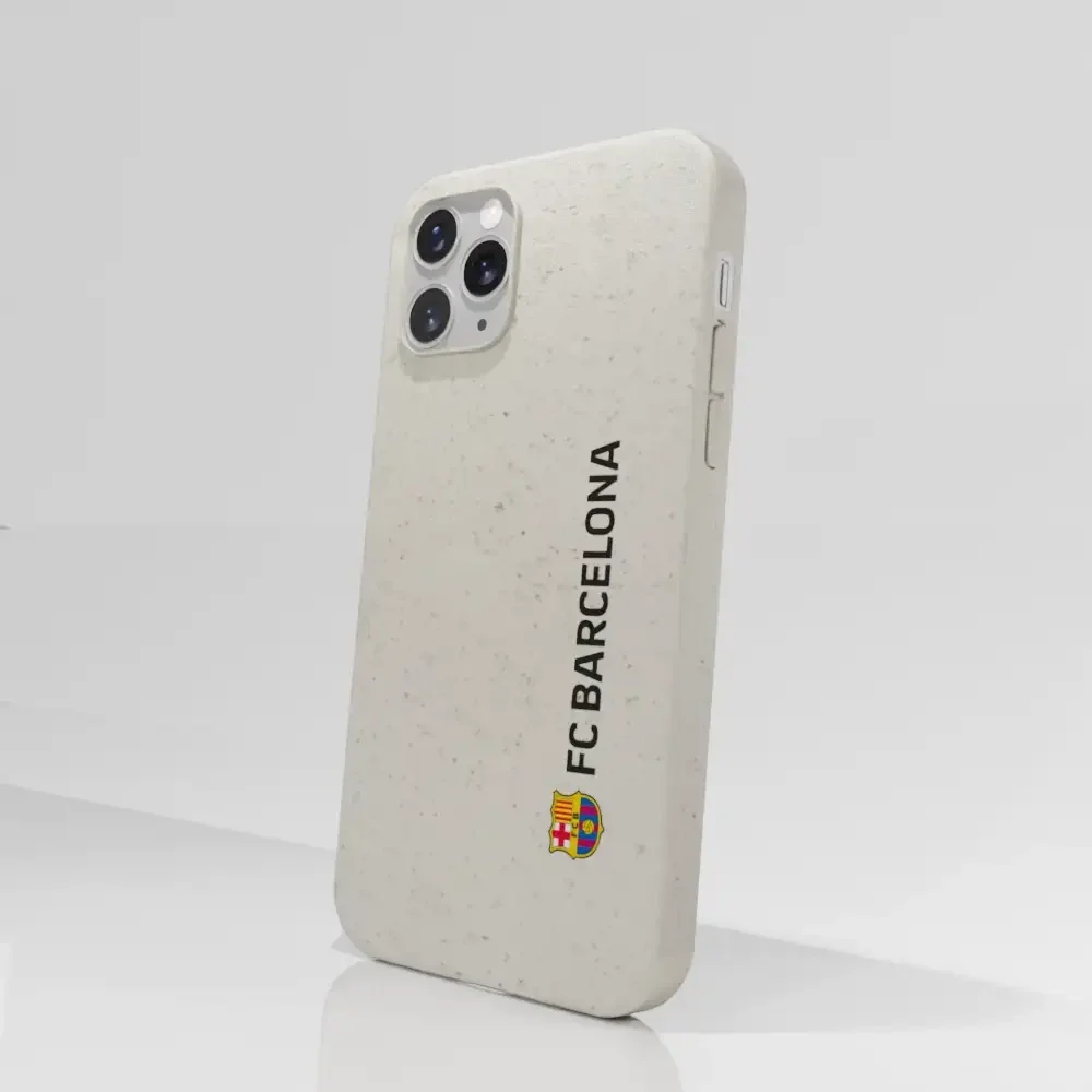 FC Barcelona Official White Compostable Phone Case Design Vertical - Image 46