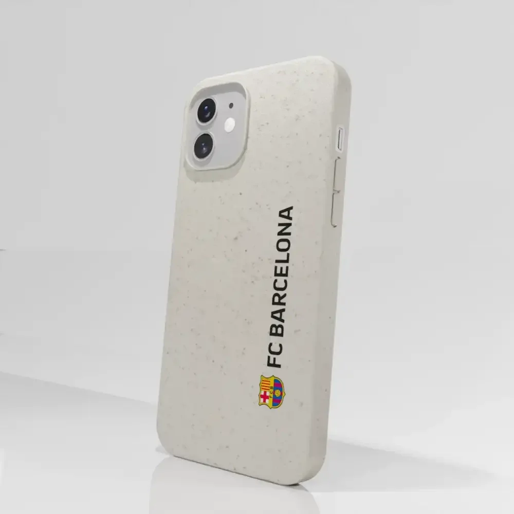 FC Barcelona Official White Compostable Phone Case Design Vertical - Image 48