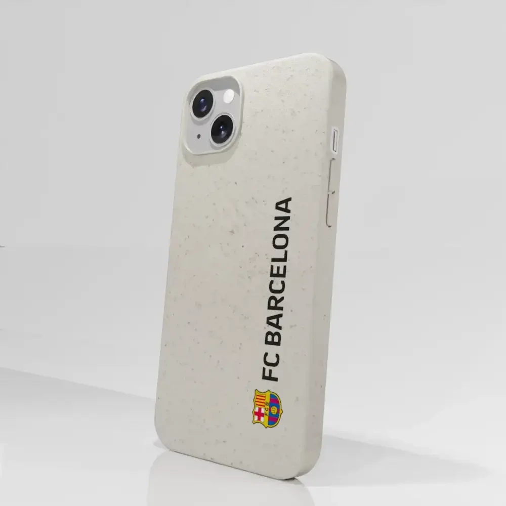 FC Barcelona Official White Compostable Phone Case Design Vertical - Image 59