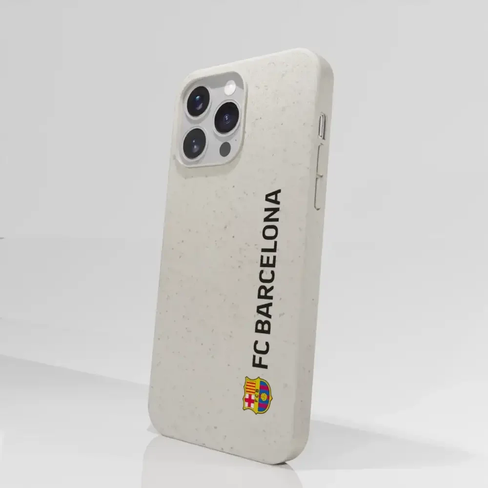 FC Barcelona Official White Compostable Phone Case Design Vertical - Image 61