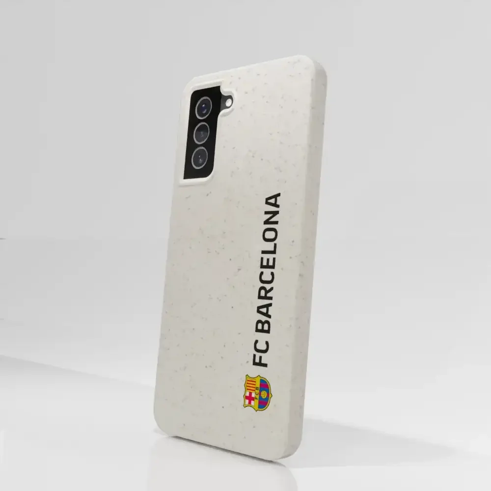 FC Barcelona Official White Compostable Phone Case Design Vertical - Image 68