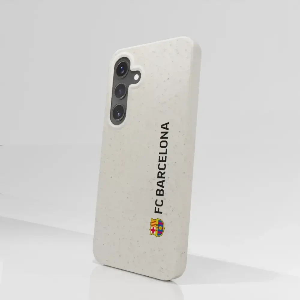 FC Barcelona Official White Compostable Phone Case Design Vertical - Image 79
