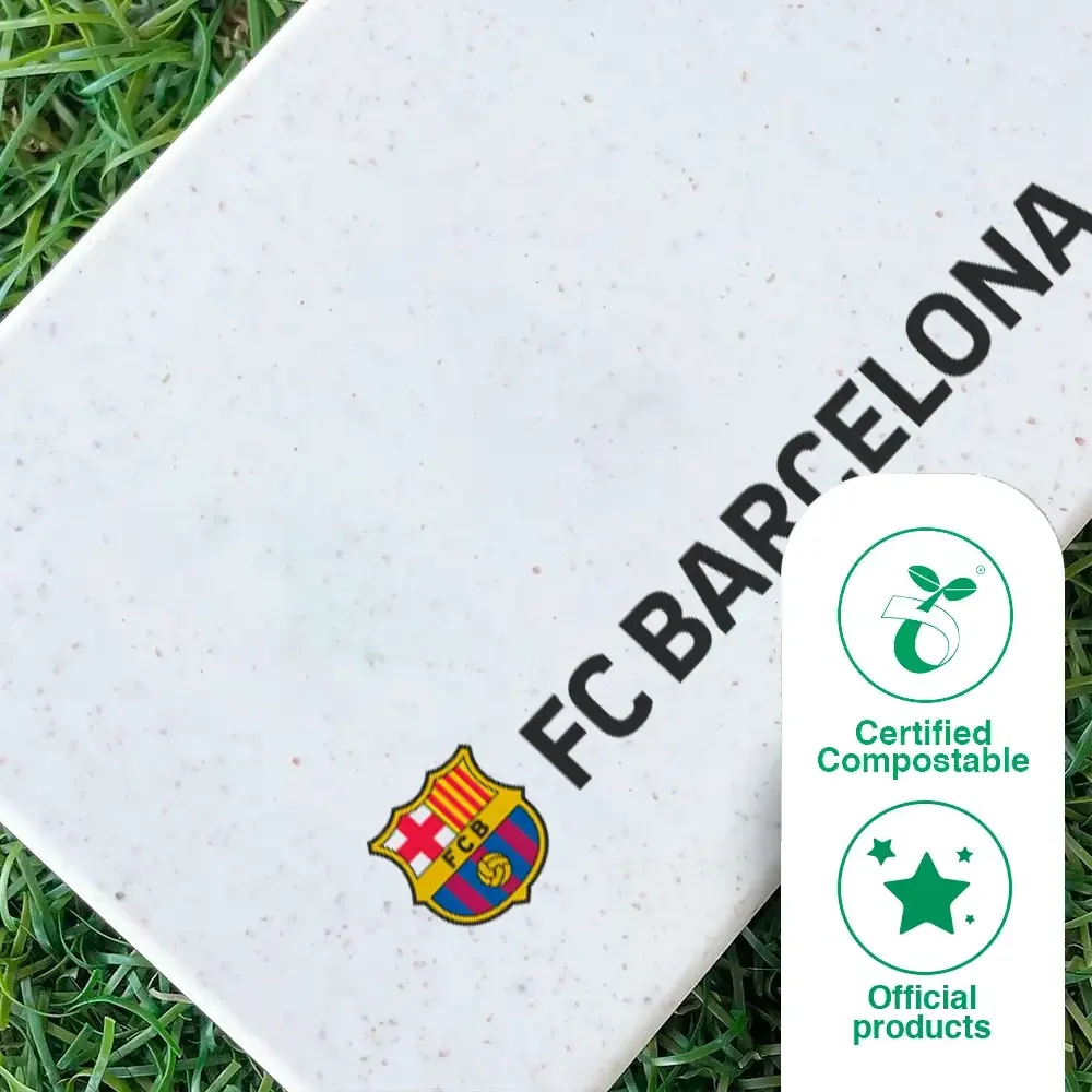 FC Barcelona Official White Compostable Phone Case Design Vertical - Image 82