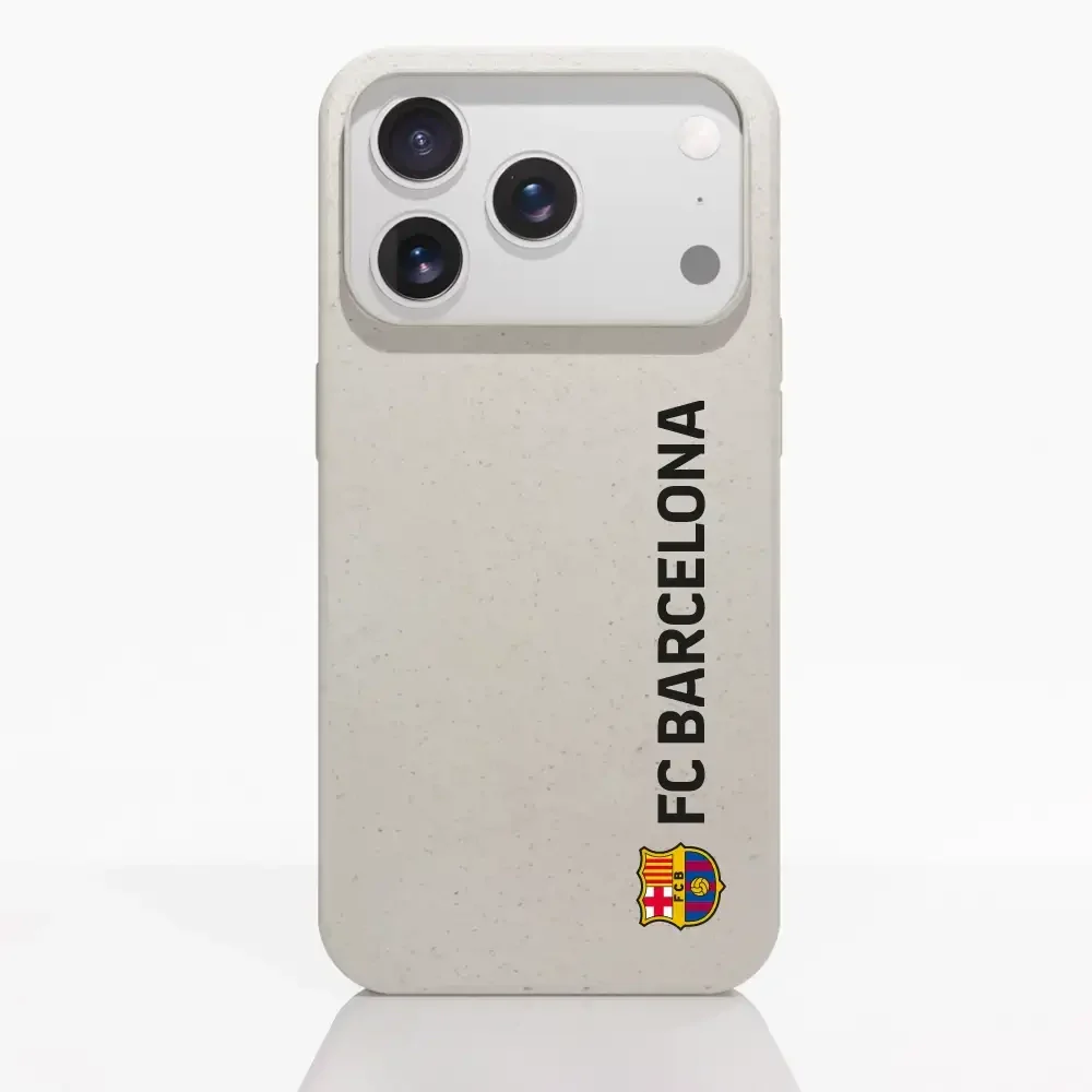 FC Barcelona Official White Compostable Phone Case Design Vertical - Image 87