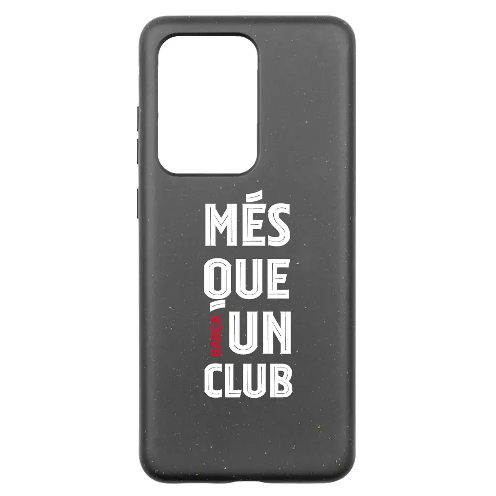 FC Barcelona Official Black Compostable Phone Case Design Slogan - Image 29