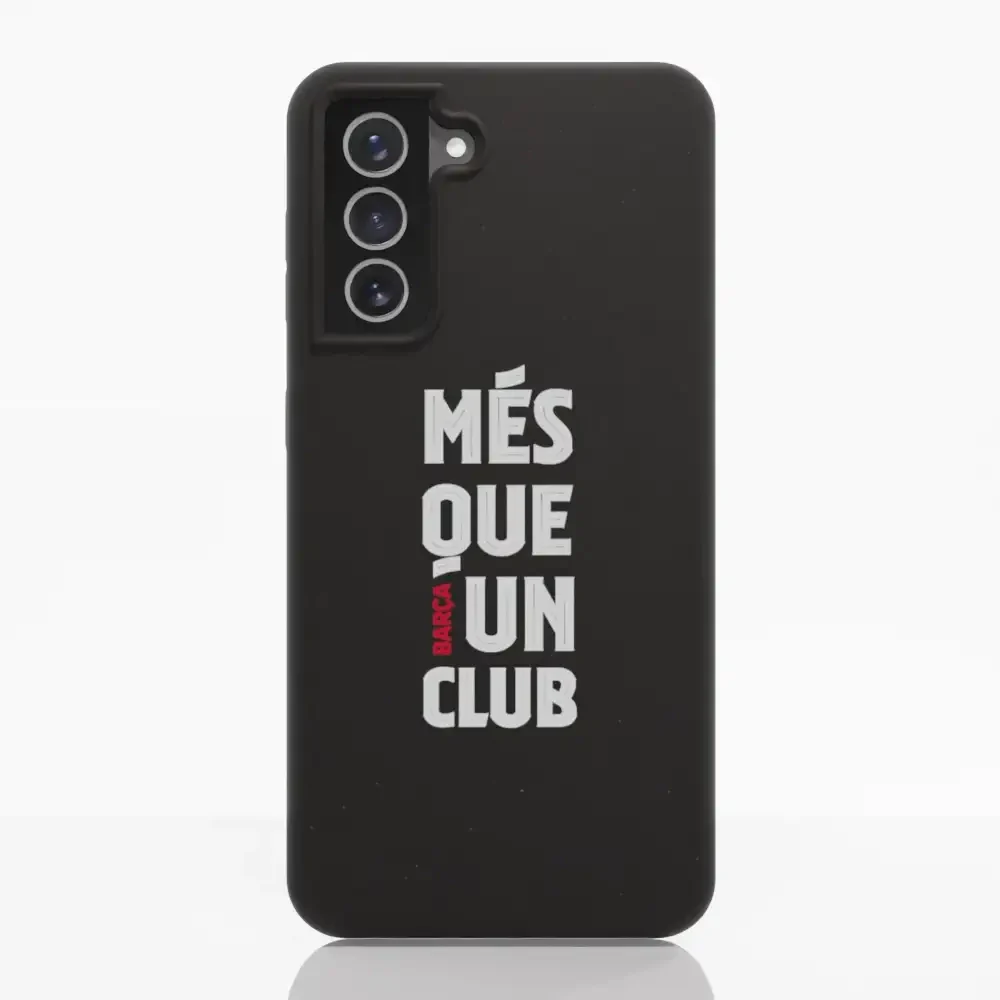 FC Barcelona Official Black Compostable Phone Case Design Slogan - Image 30