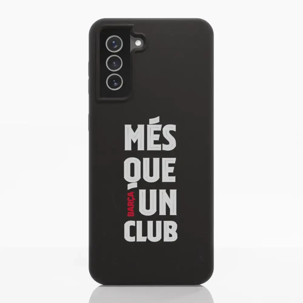 FC Barcelona Official Black Compostable Phone Case Design Slogan - Image 31