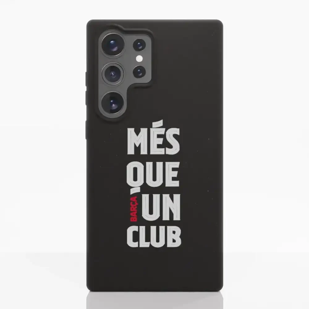 FC Barcelona Official Black Compostable Phone Case Design Slogan - Image 41