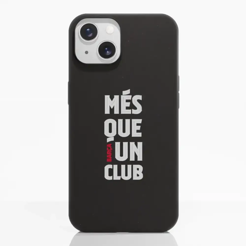 FC Barcelona Official Black Compostable Phone Case Design Slogan - Image 7