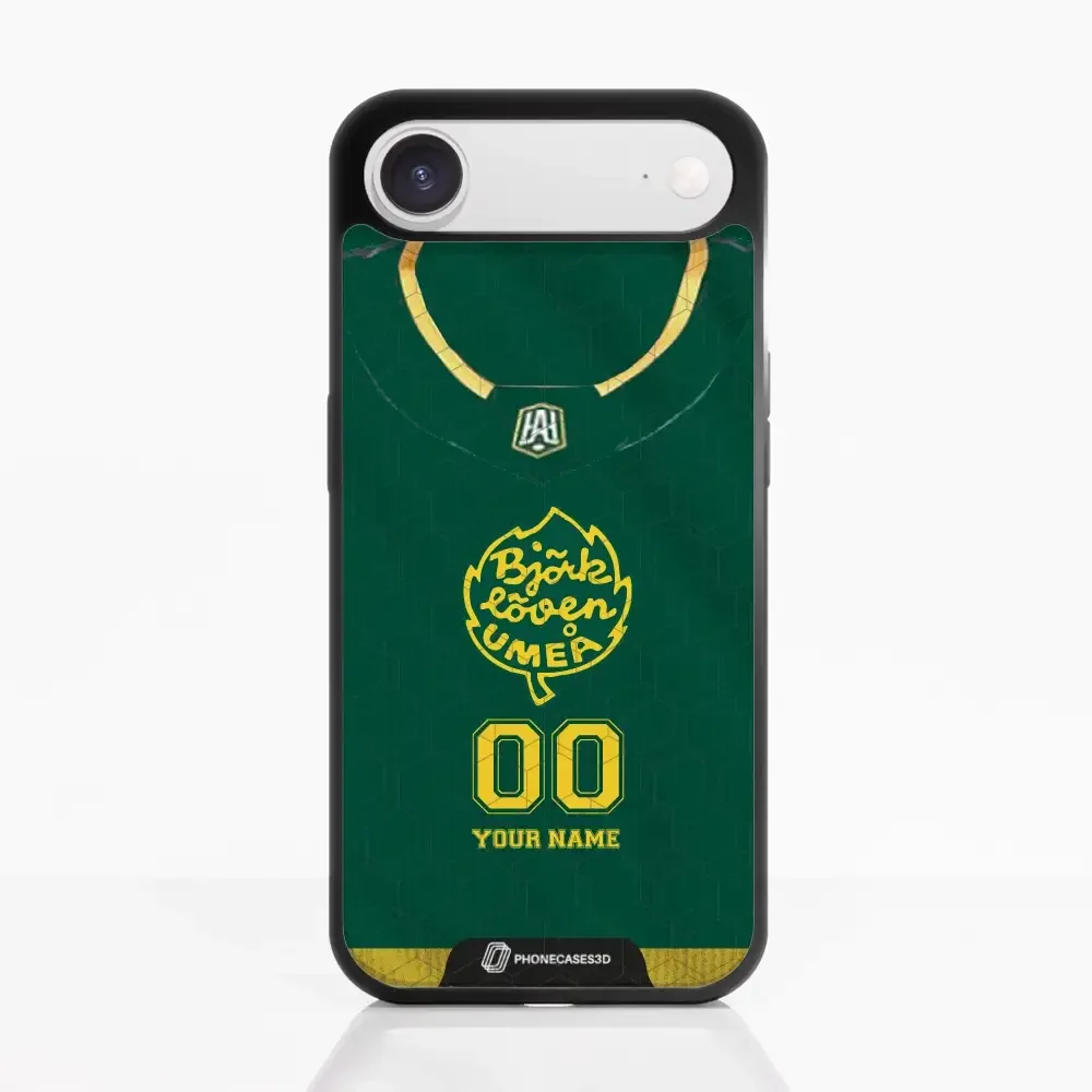 Björklöven Official 3D Phone Case Design T- Shirt Green + Name - Image 26