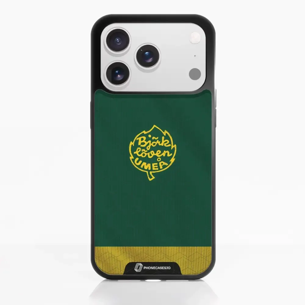 Björklöven Official 3D Phone Case Design T- Shirt Green + Name - Image 27