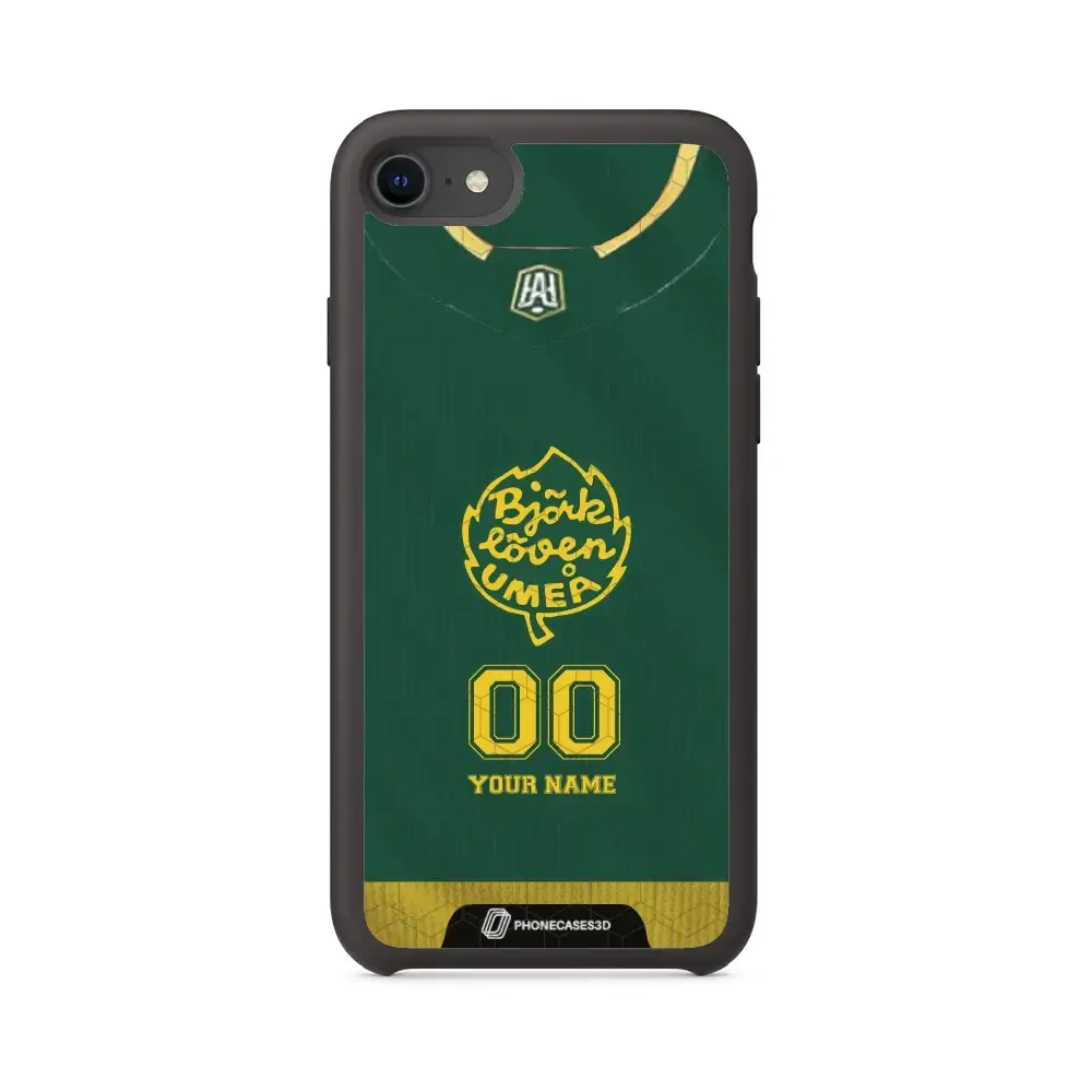 Björklöven Official 3D Phone Case Design T- Shirt Green + Name - Image 37