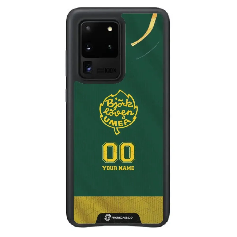 Björklöven Official 3D Phone Case Design T- Shirt Green + Name - Image 50