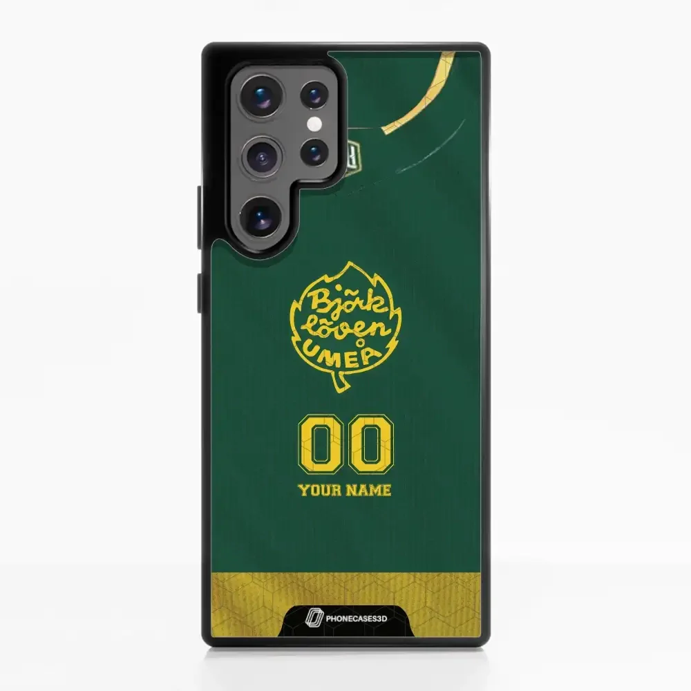 Björklöven Official 3D Phone Case Design T- Shirt Green + Name - Image 57